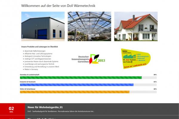 CMS Website - Warmluftheizgeräte